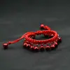 Colar Sino de Corda Vermelha Pulseira Tecida do Ano Zodiacal Presente Ao Vivo Atacado Acessórios de Dança Joias de Estilo Étnico