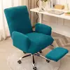 Funda para Silla de Ordenador, Funda para Silla de Oficina Reclinable, Funda para Silla Giratoria de Estudio, Funda Lavable, Funda para Silla Ejecutiva, Funda para Sofá Individual, Cobertura Total