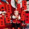 Pareados Festivos de Primer Cumpleaños de Bebé con Temática de Serpiente, Decoraciones de Fiesta para Niños y Niñas, Decoración de Fondo Estilo Chino, Accesorios para Fotos