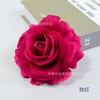 Amante de la franela flor de rosa al por mayor decoración de boda tela de seda caja de flor de rosa abanico diy grande Rosa transfronterizo