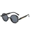 Gafas de Sol Estilo Europeo y Americano 020 Gafas de Sol Gafas de Sol Steampunk Gafas de Sol con Patillas de Resorte Metálicas
