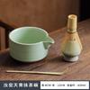 Chá de bambu matcha japonês, ferramenta para pedido de chá da Dinastia Song, cerimônia do chá, limpeza e agitação, pincel matcha, chá, chá, chá, chá, chá, chá, chá, chá, chá, chá, chá, traje de chá