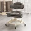 Taburete pequeño universal con ruedas y polea, taburete bajo para el hogar, cambiador de zapatos, respaldo para niños, taburete redondo para sala de estar, banco suave.