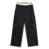 Pantalones cargo de pierna ancha con bolsillos grandes estilo americano para mujer, novedad de verano 2024, pantalones holgados, adelgazantes, informales, de corte recto