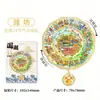 Sitio Conmemorativo Magnético Cultural y Creativo Etiqueta al por Mayor Madera de Shandong Imán para Refrigerador Ciudad de las Cometas de Weifang Turismo Creativo En Stock Disponible