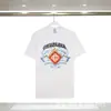 Nuevo Producto de Comercio Exterior: Camiseta de manga corta Casablanca con un cuello redondo único y el logotipo de letra impreso de la Puerta de las Ilusiones