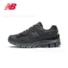 Zapatos Putian Puros Originales Serie Nb2002R Gris Yuanzu para Hombres y Mujeres Retro Casual Deportivos Puros Originales Transpirables Zapatos de Papá