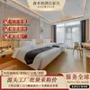 Móveis para Hotel Jianguopu Conjunto Completo Personalizado Padrão para Hotel de Negócios Cama de Quarto de Hóspedes Cama Box para Quarto de Hóspedes Tela Renovação e Reforma