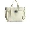 Pantalones Originales Engrosados con Bolsillo de Múltiples Solapas Bolso Tote de Lona Estilo Japonés Bolso Cruzado Simple Casual para Estudiante Bolsa de Hombro Cruzada Escolar