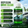 KineShineX Limpador de Vidros Líquido para Limpeza de Para-brisa de Carro - Descontaminação, Remoção de Poeira, Antirreflexo, Limpeza de Janelas