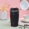 Copo de café Isolamento Cold Cup Ceramic Liner Internet Celebrant Car Office High-end portátil Handy Cup Lettering Gift Cup