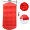 Mini Cubo de Gelo Pequeno Platina Silicone de Grau Alimentício Cubo de Gelo 160 Moldagem de Gelo Fácil Desmoldagem FDA LFGB