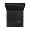 Comercio Exterior 86 Estilo Británico Estilo Europeo Universal Cinco Agujeros Estilo Americano Estándar Tailandés USB Delgado Impermeable Cubierta Enchufe Baño Anti-fugas