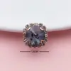 Acessórios retrô de liga DIY coelho de orelha comprida borboleta trevo de quatro folhas capa de celular joias de beleza material para furo de sapato atacado