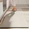 Amazon Alfombrilla de Cocina Coreana Simple Absorbente Antideslizante Diatomeas Felpudo de Entrada Rayado Fácil Cuidado