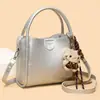 2025 Nova Bolsa Feminina Outono e Inverno Mais Vendida Ombro Único Transversal Bolsa de Mão Feminina Simples, Elegante, de Alta Qualidade, Grande Capacidade para o Dia a Dia