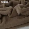 Tecido de Pelúcia Curta Imitação de Pelo de Coelho e Visom 8mm Pano de Balcão Fundo de Exibição Lenço Boneca de Algodão Boneca DIY
