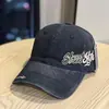 Nueva Gorra de Béisbol de Alta Calidad Estilo Americano para Mujer, Moda Primavera/Verano Versátil Gorra de Copa Suave Pico de Pato Gorra Deportiva Sombrero para el Sol