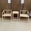 Cadeira Oficial para Chapéu de Madeira Sólida com Encosto e Braços de Madeira, Cadeira de Jantar Vintage para Uso Doméstico, Cadeira Antiga Estilo Chinês, Madeira Branca Não Acabada
