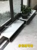 Prancha de Extensão para Suporte de Flores de Varanda para Peitoril Estreito, Prateleira Alargada, Rack de Expansão com Pés Altos e Baixos, Suporte para Vasos de Flores