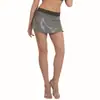 Nova roupa de performance feminina minissaia de lantejoulas saia de dança latina saia de dança minissaia Cha Cha vendas diretas da fábrica