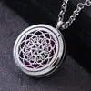 30MM Árbol de la Vida Aleación Amazon AliExpress Colgante de Aromaterapia Pareja Redondo Hueco Abrible Caja de Perfume