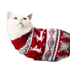 Ropa para Gatos para Otoño e Invierno, Suéteres Calientes para Perros, Chalecos de Algodón, Ropa Anticaída para Gatos y Perros, Atuendos para Mascotas para Año Nuevo y Festival de Primavera