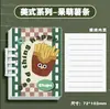 Cuaderno Animal Mariposa Tamaño Bolsillo A7, Cuaderno Pequeño de Hojas Sueltas, Alto Valor Estético, Mini Cuaderno Minimalista Estilo Ins