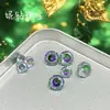 Suministro Directo de Fábrica Gradiente Especial Corte Nido de Pájaro 6-8mm Pendientes de Zirconia Joyería para Uñas Artísticas DIY Pendientes Piedras Sueltas