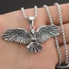 Collar con Colgante de Águila Vintage Estilo Europeo y Americano Más Vendido en Temu Joyería con Colgante de Águila Retro Trendy Punk