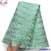 Tecido Brocado Jacquard Antigo Bordado Dupla Face com Fio de Ouro e Prata Renda Brocado Africana