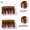 Pinza para el pelo de color gelatina Qiyue Ps de alta gama transparente tipo tiburón para mujer estilo coreano versátil dulce accesorio para el pelo al por mayor