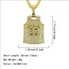 Joyería europea y americana Venta caliente AliExpress No. 23 Colgante de hombre Jersey colgante de diamante fresco exagerado collar