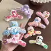 Accesorios para el Cabello de Dibujos Animados Sanrio Pasador de Peluche Pasador Lindo Pasador de Cabello Pinza de Tiburón para el Cabello Trasera de la Cabeza Pasador Grande