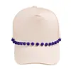Ins Moda Versátil Boné Bico de Pato Corrente Dopamina Strass Corrente de Garfo Corrente de Chapéu Acessórios Personalidade Tendência Corrente de Chapéu