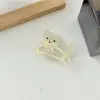 Pinza para el Cabello de Acetato de Gato Lindo para Niña con Diamantes Huecos Dibujos Animados Pinza de Agarre Nuevo Coreano Pinza de Tiburón Accesorios para el Cabello para Mujeres