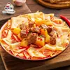 Fideos Cortados a Mano Gu Dasa en Cubo - Comida Instantánea para Dormitorio, Snack de Medianoche, Desayuno, Comida Rápida para Personas Perezosas, Fideos Instantáneos Convenientes