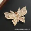 Lujo Ligero Moda Diamantes de Imitación Multicapa Gama Alta Flor de Zapato Mariposa Accesorios Creativos DIY Hecho a Mano Ropa y Pantalones Accesorios