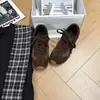 Zapatillas de Entrenamiento Alemanas Retro de Suela Gruesa para Mujer Otoño 2026 Nuevas Casuales con Cordones de Suela Plana Zapatos Forrest Gump Cómodas Versátiles Zapatillas Deportivas