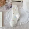 Calcetines Rosas Gruesos para Cachorros de Invierno Otoño e Invierno Terciopelo Australiano Imitación Calentitos para Dormir Dibujos Animados Calcetines para Casa Fabricante de Zhuji
