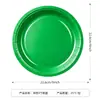 Talheres Descartáveis Atacado Amazon Transfronteiriço, Pratos de Papel Cor Sólida, Copos de Papel, Sobremesas de Festa de Aniversário Estilo Moderno