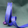 Cinta de Raso Personalizada de 2.5cm con Estampado en Caliente Love Embalaje para Boda Embalaje para Regalo Navidad Día de Año Nuevo