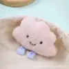 Muñeca de Peluche de Dibujos Animados Linda y Creativa Nube Expresión Cara Sonriente Pinza para el Cabello Ins Accesorio para el Cabello Colgante para Bolsa en Stock