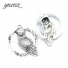 YuenZ en stock vendiendo accesorios para joyería diy búho 47 * 37MM D184 en anillo