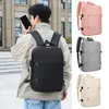 Mochila de Viaje para Hombres de Negocios de Larga Capacidad para Viajes Cortos con Interfaz USB Mochila Ligera para Mujeres con Múltiples Compartimentos
