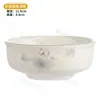 Juego de Mesa de Hotel de Cuatro Piezas: Taza de té, Platillo de porcelana de hueso, Bol para arroz, Vajilla de cerámica, Bol, Plato, Cuchara, Restaurante de estilo chino