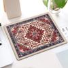 Popular Transfronteiriço Estilo Persa Retrô Pequeno Quadrado Mouse Pad Tapete de Mesa Antiderrapante Mouse Pad Padrão Pequeno Quadrado Tapete de Escritório