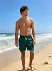Pantalones de Playa Europeos y Americanos para Hombre Transfronterizos Shorts Casuales Tendencia de Moda Ropa Exterior Sueltos Impermeables Bañadores para Surfear y Nadar