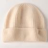 Sombrero de Lana 100% Hengyuanxiang para Niños Otoño e Invierno Cálido Grueso Sombrero de Lana para Hombre Sombrero de Punto Protección Frío para las Orejas Sombrero para el Frío