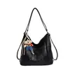2026 Bolsa Tote Versátil para o Dia a Dia Grande Capacidade Nova Elegante Bolsa de Ombro Simples Bolsa Transversal Bolsa da Moda Tendência